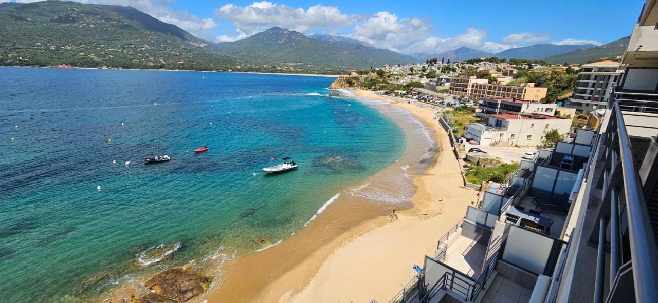 T2 De Standing Cote Plage, Les Pieds Dans L'Eau Propriano  Exteriér fotografie